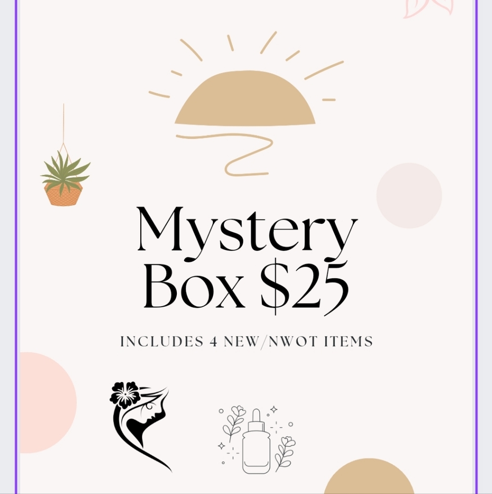 $25 Mystery Box with 4 items.